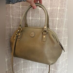 ✨ Vintage Liz Claiborne Pebbled Leather Dome Satchel Bag ✨